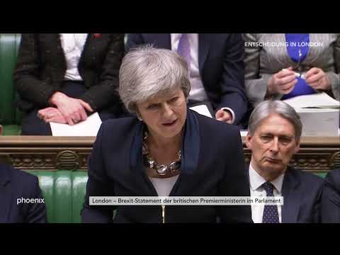 Statement der britischen Premierministerin Theresa Ma ...