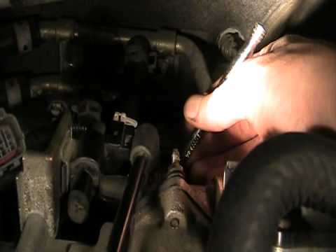 Cleaning your IAC to fix rough idle on 2001 Mazda MPV