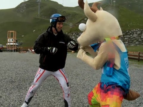 Benni Raich takes on the 100-days-to-go challenge