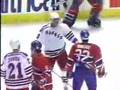 Tikkanen yapping at 3 Habs 93-94