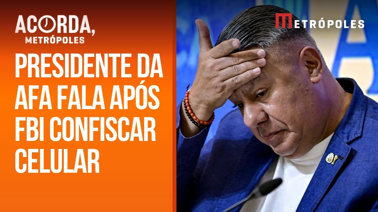 FBI confisca celular de presidente da Associação Argentina de Futebol; Veja manifestações