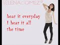 Selena Gomez & The Scene-tell me something i dont know.{lyrics}