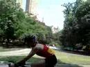 Mitch Thrower Biking in Central Park Mitch Thrower Biking in Central Park