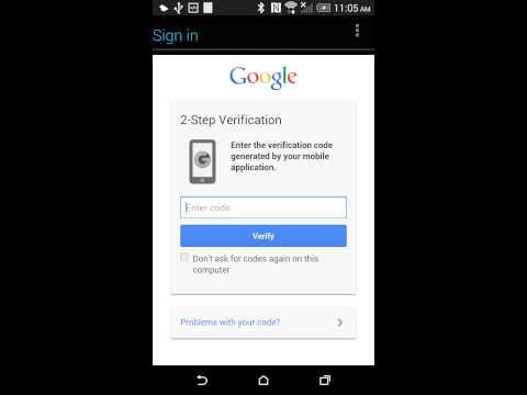 Using - If you have 2-factor authentication enabled on your Google account, logging into your Android device with it used to require entering the password twice: once in Android and once in the web...