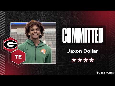 UGA Recruiting: Re-Watch Five Star TE Jaxon Dollar Commit to the G