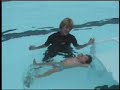 20 mo baby, learning Smart Fish swim skills at Nova School