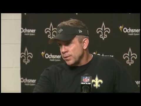 Sean Payton Told An Interrupting Reporter To Be Quiet