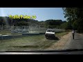 După accident: derapaj