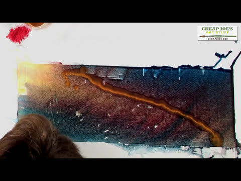 Linda Baker Watercolor Techniques- The Pouring Process-Part 1