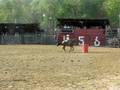 Chardonay Oliver @ 7 years old barrel racing in 2008