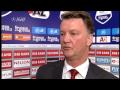 Van Gaal en Scheringa na AZ-sc Heerenveen