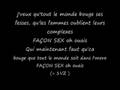 façon sex lyrics