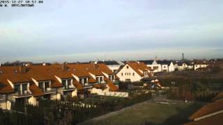 2015-12-27 - Weather Time Lapse Brylantowa, Wroclaw