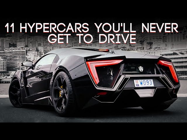 11 Hypercars You’ll Never Get To Drive
