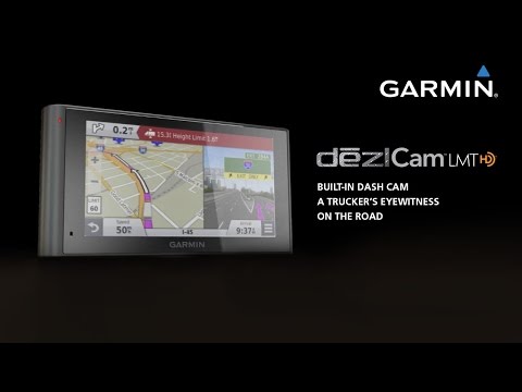 VIDEO: Garmin dezlCam: Your Trucking Navigator with Built-in Dash Cam
