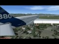 FSX: Airbus A380 Flight from Los Angeles (KLAX) to Honolulu (PHNL)