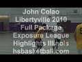 John Colao (Libertyville) Full Package League Highlights: Illinoishsbasketball.com