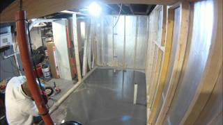 Basement Floor Leveling