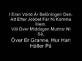 videos de Mimikry - Lovsång För Dom Lata (lyrics)