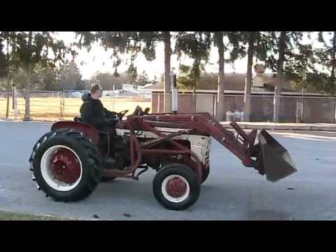 how to drive an international tractor