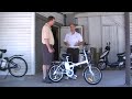 Folding electric bicycle with NiMH battery Folding electric bicycle with NiMH battery