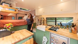 COVID PANDEMIC Made Her Swap House for SOLO FEMALE VANLIFE // Her Promaster Van Conversion by Nate Murphy