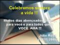feliz aniversário