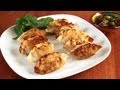Making mandu (Korean dumplings)