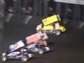 # 11 trisha underberg wins feather at husets speedway .first femail sprint car driver at husets speedway in 54 year history .RSAZ