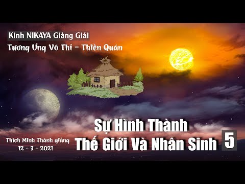 Kinh NIKAYA Giảng Giải - Sự Hình Thành Thế Giới Và Nhân Sinh 5 - Tương Ưng Vô Thỉ - Thiền Quán