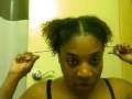 Part in Middle Puff Tutorial, Things I Got at Baltimore Hair Expo, Quick Review of Joie My Gel