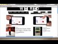 Apple ad for iPod touch on Wired.com