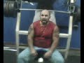 Maradona supino inclinado 260 Kg academia Atlanta Petrópolis