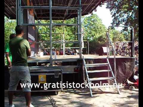Måns Möller på Skrattstock 2007