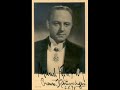 The great pre-War tenor Marcel Wittrisch with his frequent partner, Margarete Teschemacher heard in the love duet from Meyerbeer's opera The Huguenots. An incandescent performance, recorded in Berlin in 1932, but here taken from a British pressing because the original German masters were destroyed by the Nazis [Meyerbeer was ein Jude]. This is one of the great operatic recordings of all time. Wittrisch never sang better on disc and his climactic top D (without a trace of falsetto) is truly a vocal marvel that still tingles the spine. Yes, the cello section in the State Opera Orchestra should all be fired ~ but the singing! Nobody could do it better today. ENJOY!