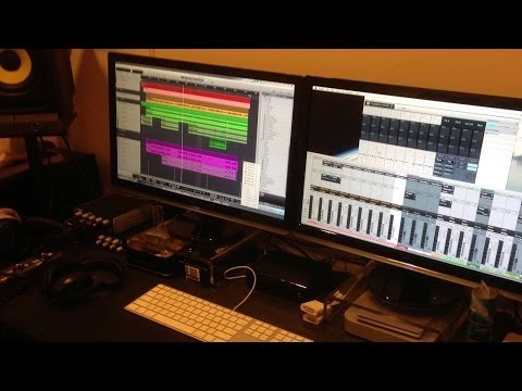 how to attach dual monitors