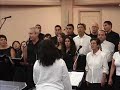 coro gospel of grand canary spain swing low sweet chariot