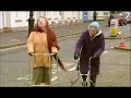 hidden camera - Old Women Crossing