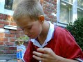 Kid eats ant (Standy)