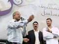أبطال المسلسل التركي نور في حفل اعدته mbc لجمهورها