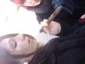 Carole and Nancy smoking Cohiba