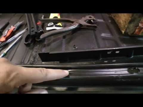 Classic VW Beetle Bugs How to Install Floor Pan Gasket Rubber Seal Vallone