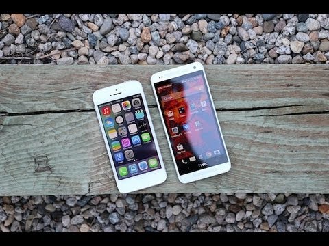 iPhone 5 vs. HTC One Mini