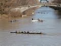 Rowing crews on the Erie Canal Rochester, NY Spring 2007