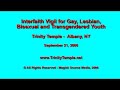 Interfaith Vigil for Gay, Lesbian, Bisexual, and Transgender