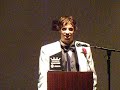 Reading Royals Brock Hooton accepting award