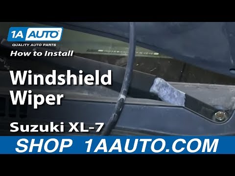 How To Install Replace Windshield Wiper Arm Suzuki XL-7