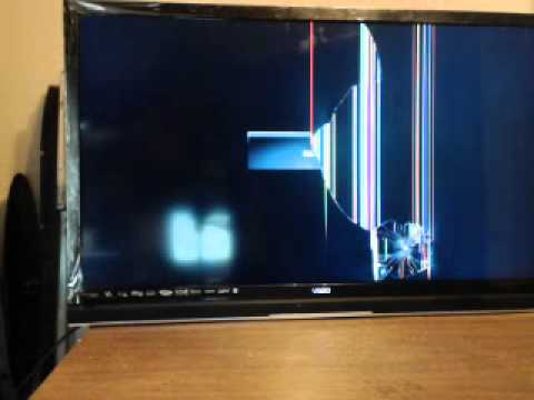 how to repair tv screen