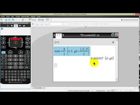 how to define a variable on ti nspire cx