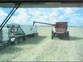 Harvesting Canola Swaths